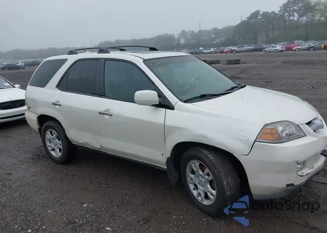 2005 Acura Mdx z USA, uszkodzony, nr VIN 2HNYD18985H535882
